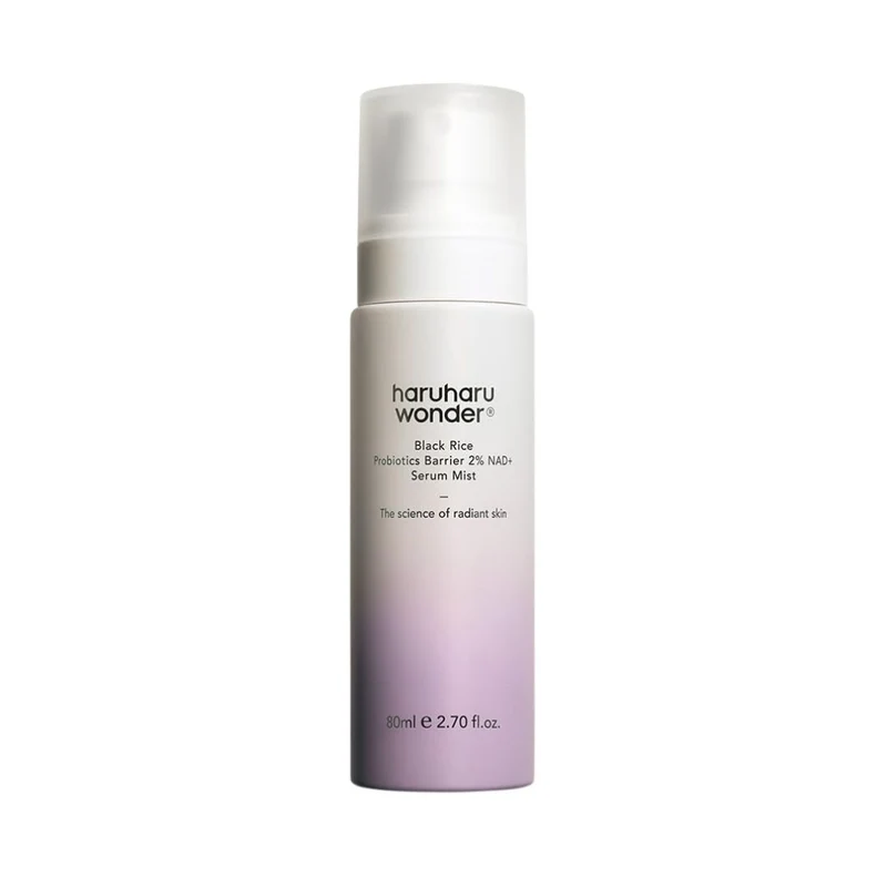 Haruharu Wonder - Brume hydratante au riz noir aux probiotiques et NAD+ 2% - 80ml