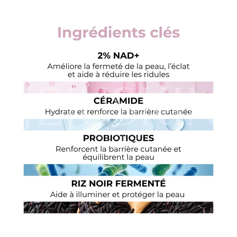 Haruharu Wonder - Brume hydratante au riz noir aux probiotiques et NAD+ 2% - 80ml
