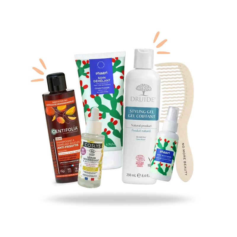 ROUTINE CIBLÉE : ANTI-FRISOTTIS POUR CHEVEUX ONDULÉS