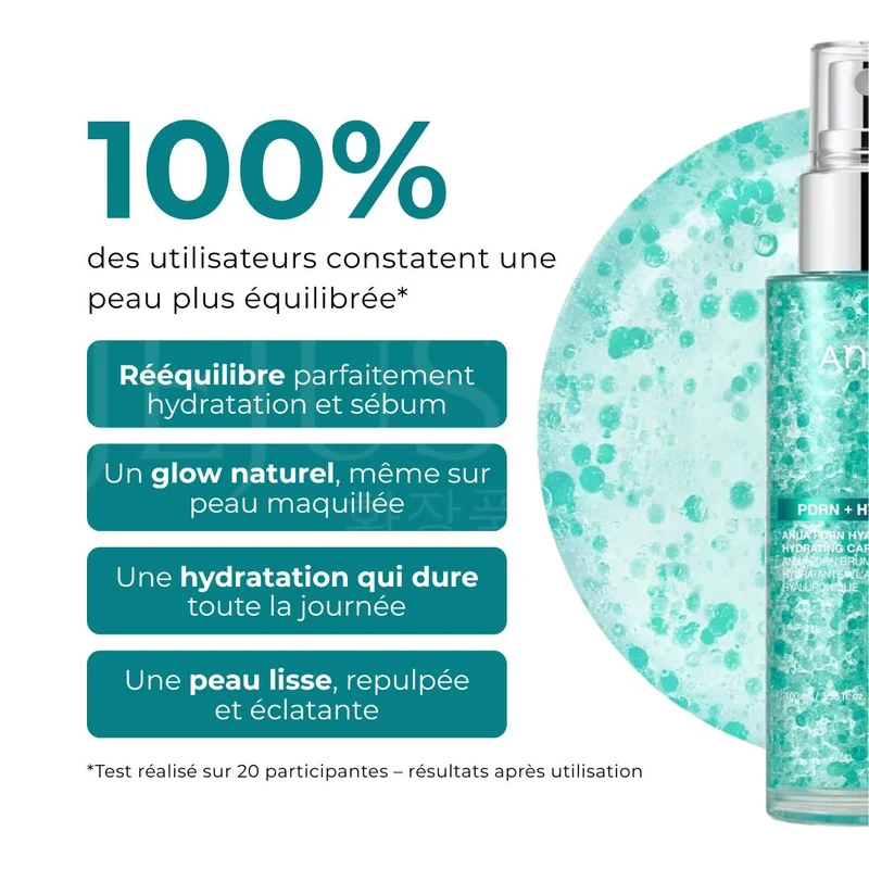 Anua - Brume hydratante capsules PDRN et acide hyaluronique - 100ml
