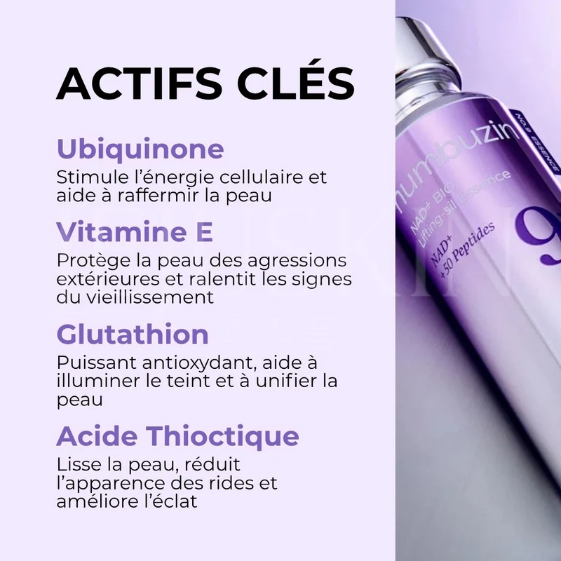 Numbuzin - Essence N°9, anti-âge et effet lifting - 30/50ml
