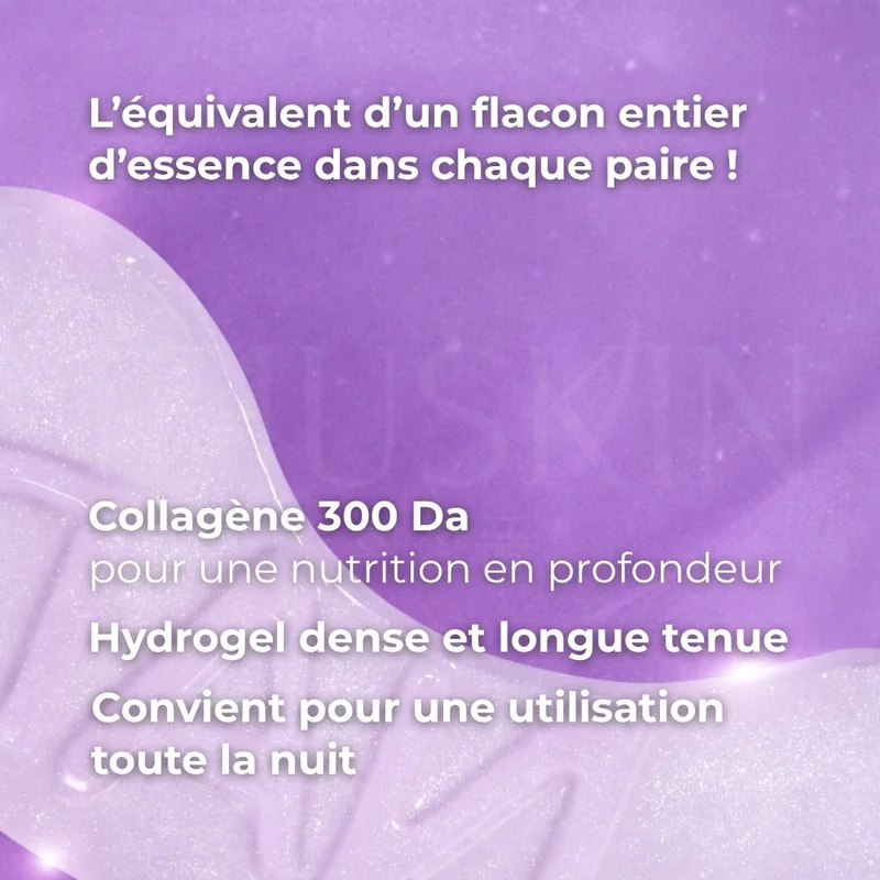 Numbuzin - Patchs contour des yeux revitalisants NAD+ et collagène N°9 - 5 paires
