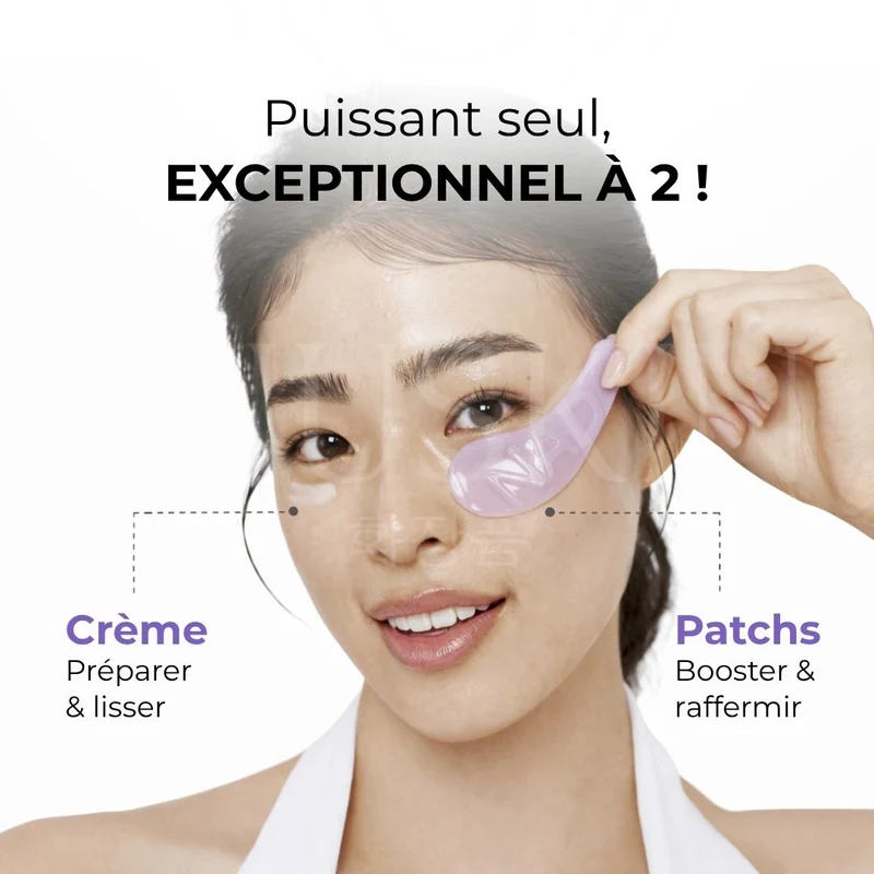 Numbuzin - Patchs contour des yeux revitalisants NAD+ et collagène N°9 - 5 paires