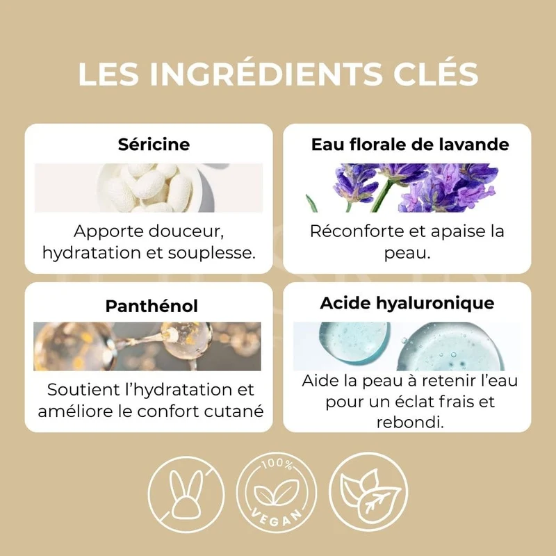 Eau de Silk - Ampoule hydratante et anti-âge - 50ml