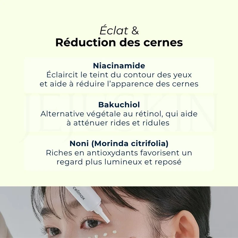 Celimax - Crème contour des yeux Noni Ultimate, anti-rides et hydratante - 20ml