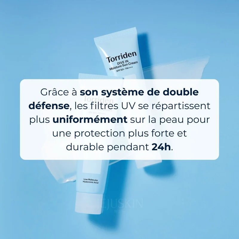 Torriden - Crème solaire hydratante Dive-In - 60ml