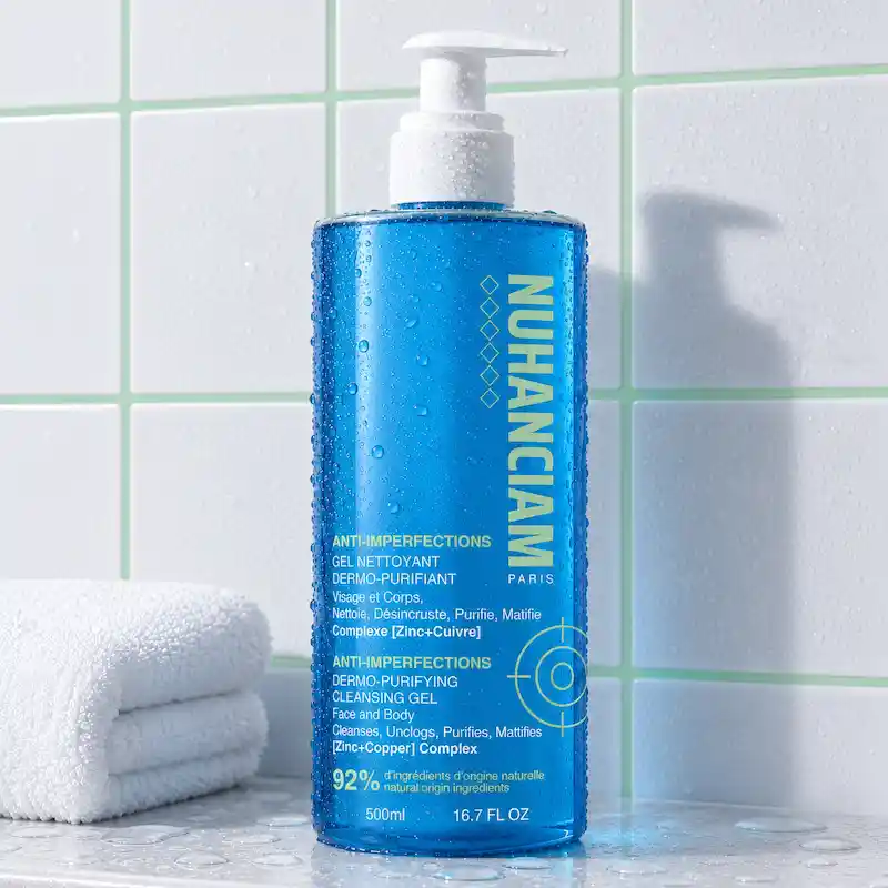 Gel Nettoyant Dermo-Purifiant Visage et Corps - Nuhanciam