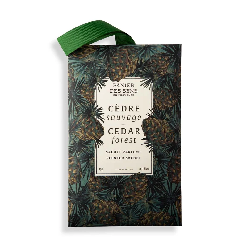 Sachet parfumé 15g Cèdre sauvage