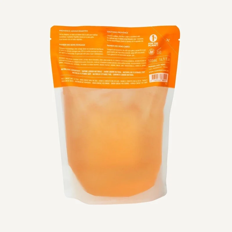 Pack de 6 recharges savon liquide de Marseille - Provence Énergisante 6x500ml