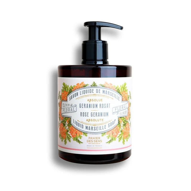 Pack de 4 savons de Marseille liquides aux absolues de parfum - 4 x 500ml