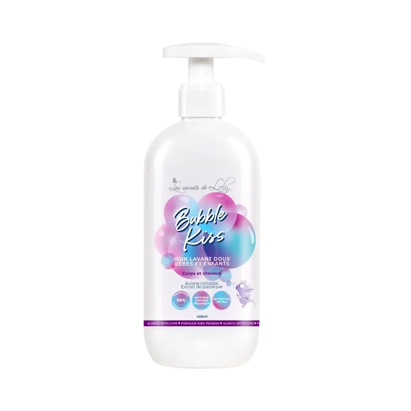 SHAMPOING & CORPS ENFANTS BUBBLE KISS
