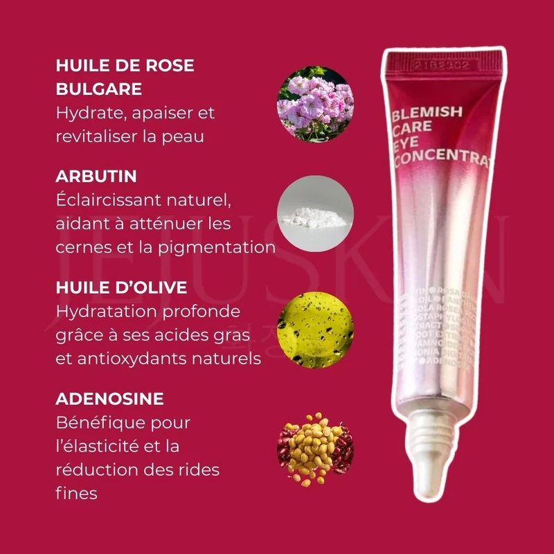 ISOI - Crème pour le contour des yeux, éclat et anti-cernes - 17ml