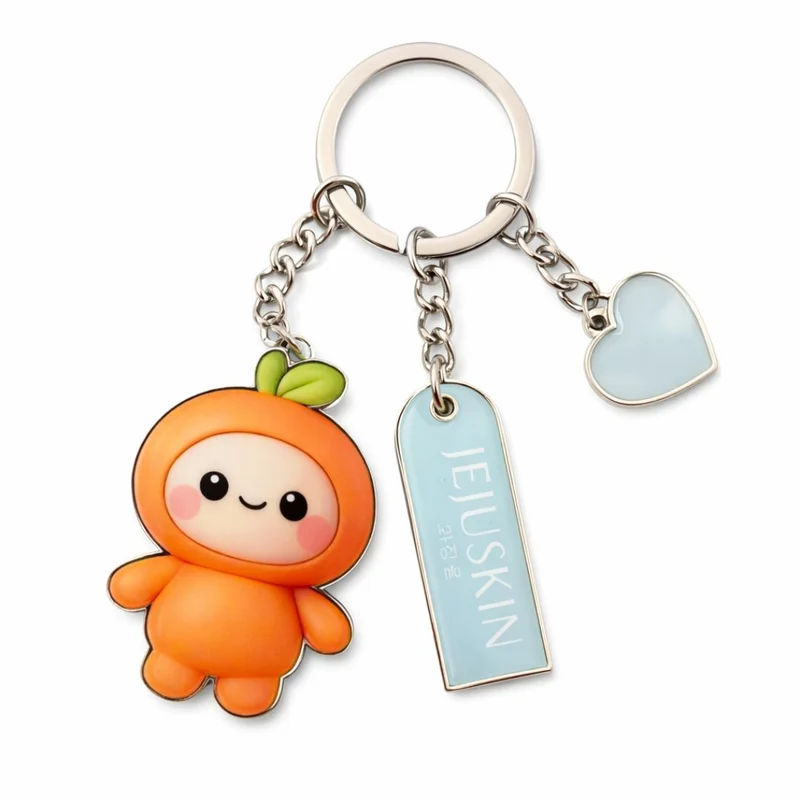 Porte clé exclusif du pop-up store Jejuskin