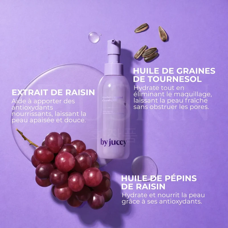 By Juccy - Huile démaquillante Vinoberry Blended - 150ml