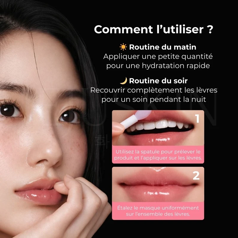 Abib - Baume pour les lèvres repulpant au collagène PDRN, effet glossy - 11g