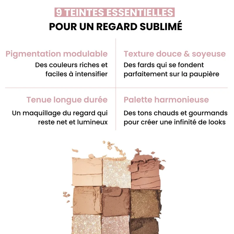 Dasique - Palette de fards à paupières