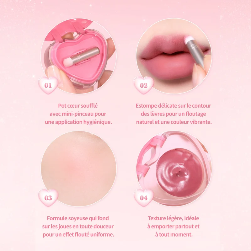 Dasique - Blush 2-en-1 joues et lèvres
