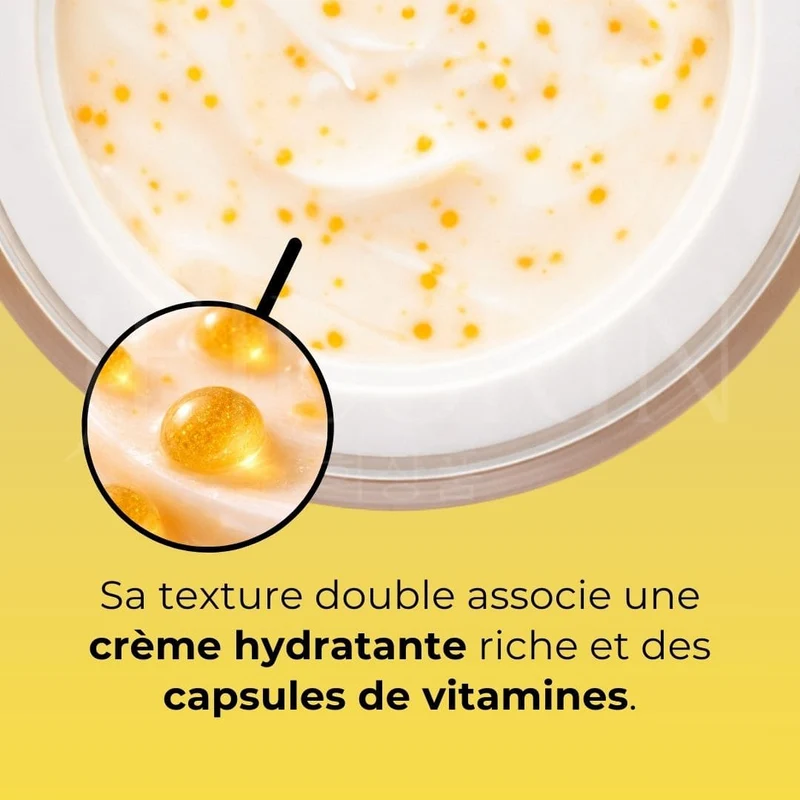 d'Alba - Crème hydratante aux capsules vitaminées, teint unifié et éclat - 55g