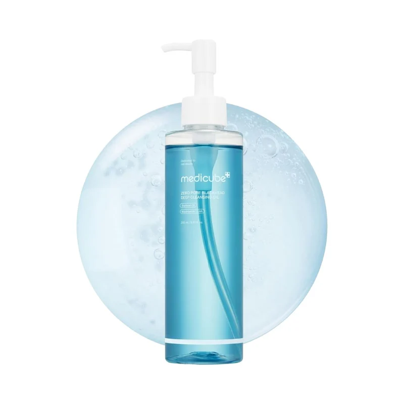 Medicube - Huile nettoyante anti-points noirs Zero Pore - 205ml