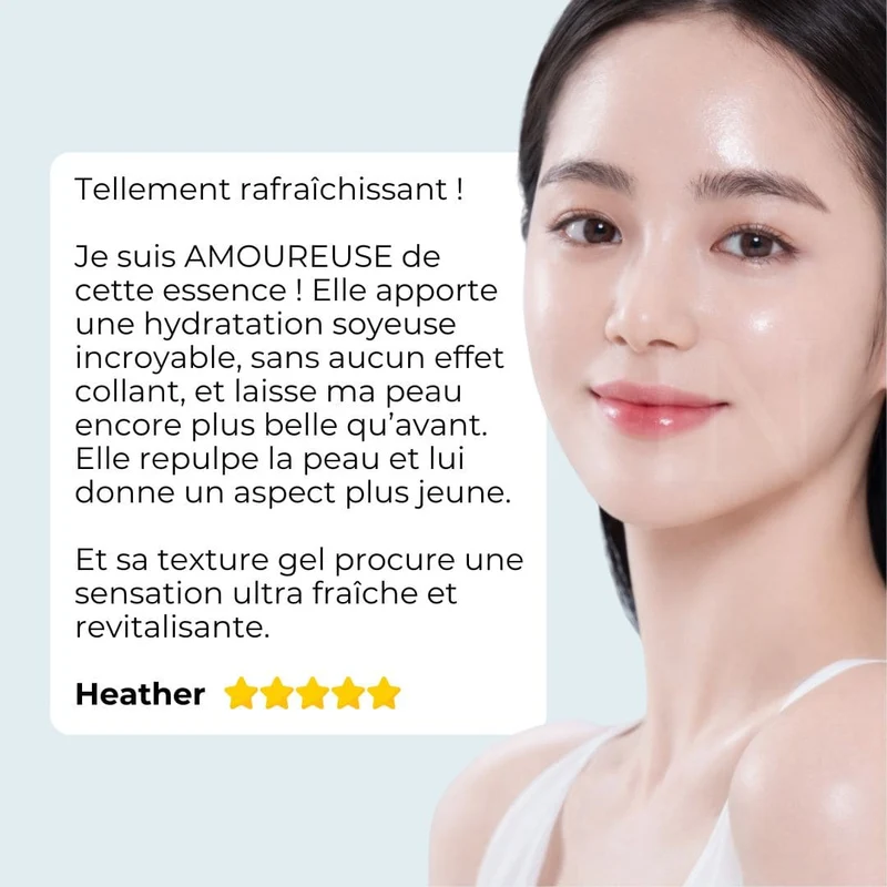 Haruharu Wonder - Essence à l’acide hyaluronique et au riz noir - 50ml