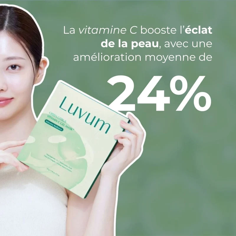 Luvum - Masque en gel au citron vert et à la vitamine C