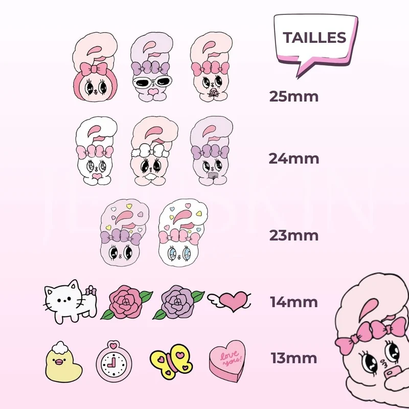 Catch Me Patch - Patchs anti-imperfections Édition Émoticônes Esther Bunny (Rose) - 66 patchs