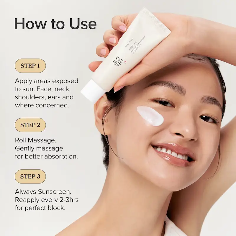 Crème Solaire SPF50 Relief Sun Rice + Probiotics - Beauty Of Joseon