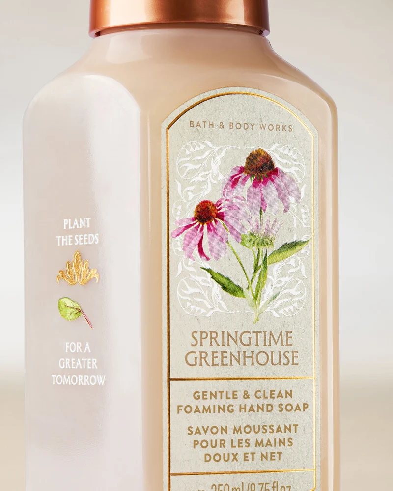Springtime Greenhouse Gentle & Clean Foaming Hand Soap