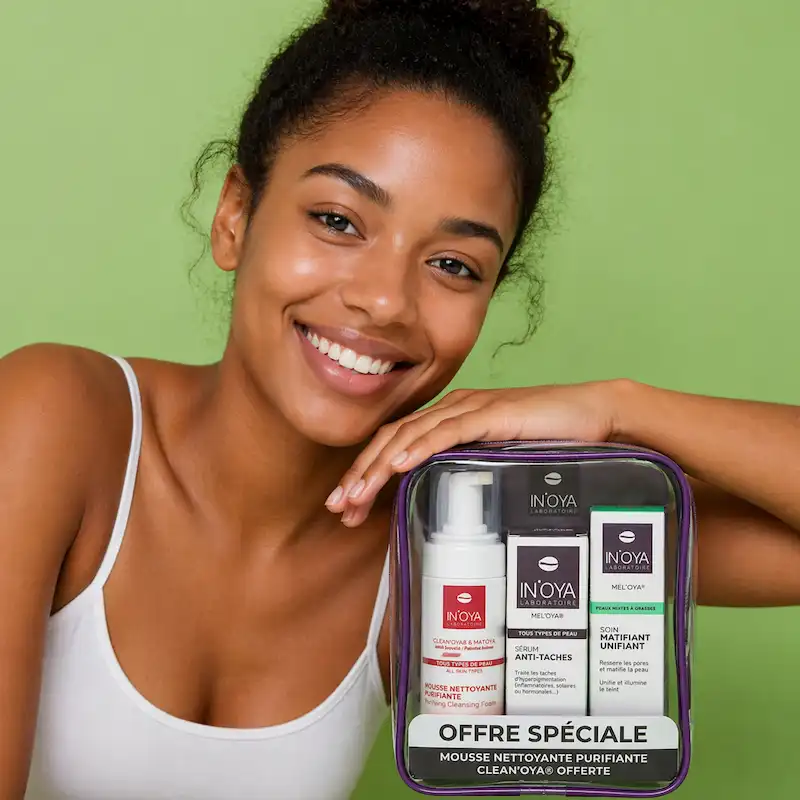 Trousse Soins Anti-Taches Peau Grasse - IN'OYA Offre Spéciale