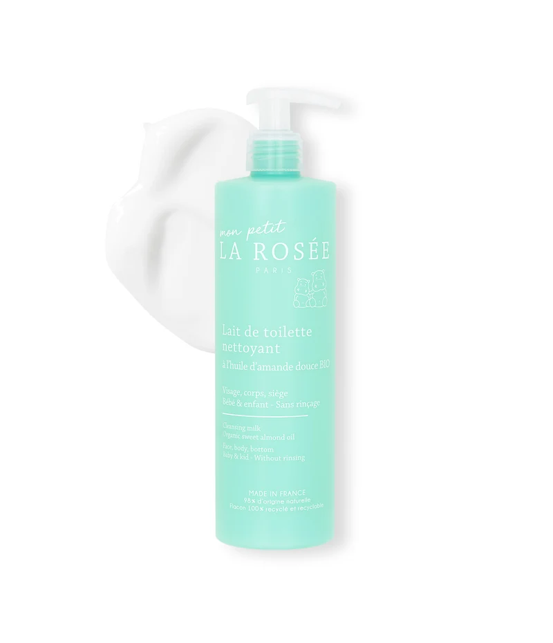 Lait de toilette nettoyant bébé