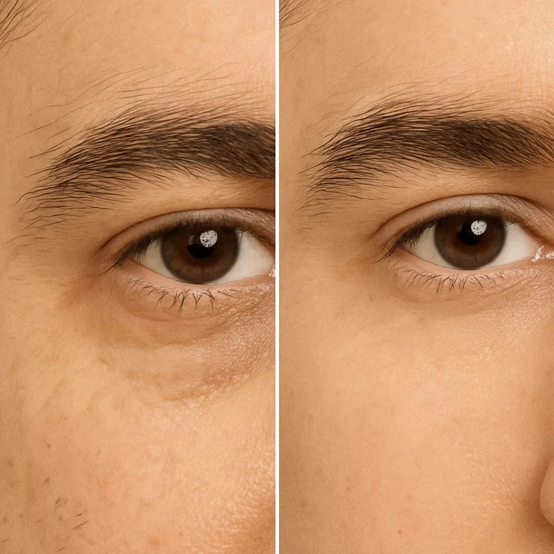 Authentique - Roller Gua Sha Premium anti-rides pour les yeux