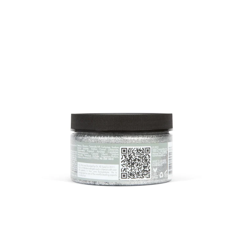 Curl Color Glitter Silver Sparkle