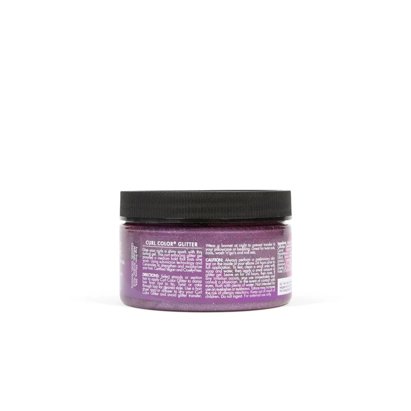 Curl Color Glitter Violet Comet