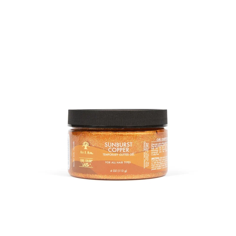Curl Color Glitter Sunburst Copper