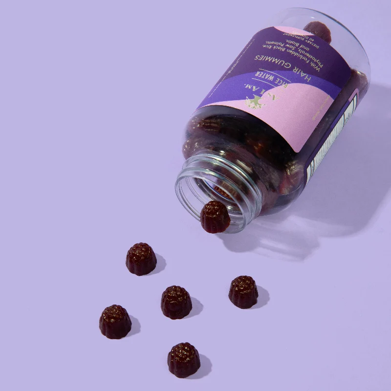 Gommes pour cheveux à l'eau de riz
