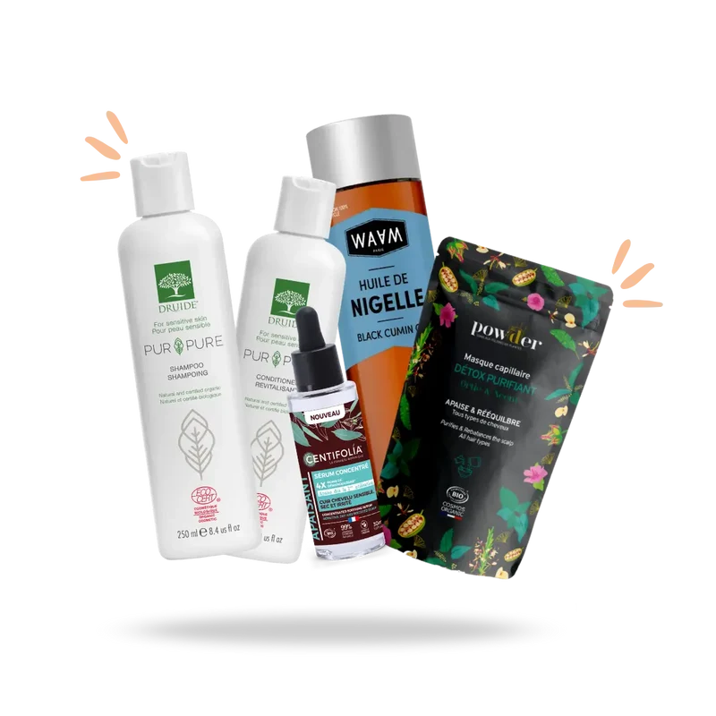 ROUTINE CIBLÉE : APAISER CUIR CHEVELU SENSIBLE