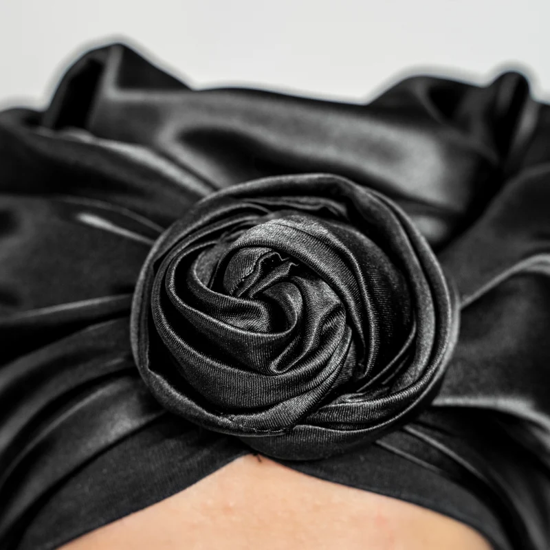 TURBAN EN SATIN