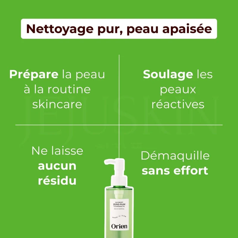 Orien - Huile nettoyante à l’armoise - 200ml