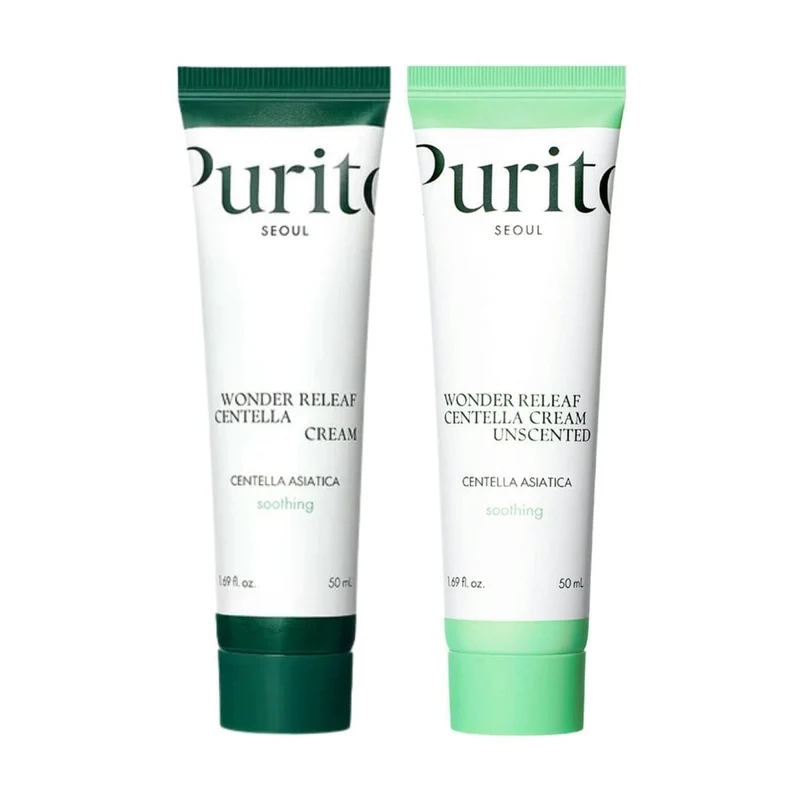 Purito SEOUL - Crème hydratante à la Centella Asiatica (originale ou sans parfum) - 50ml