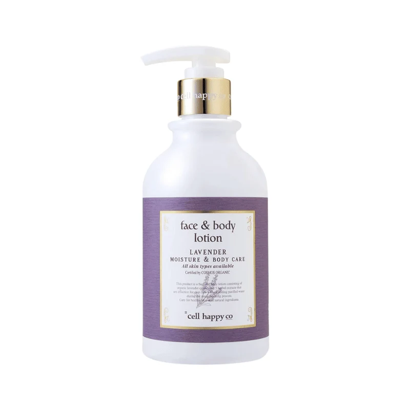 Cell Happy Co - Lotion visage et corps à la lavande - 300ml