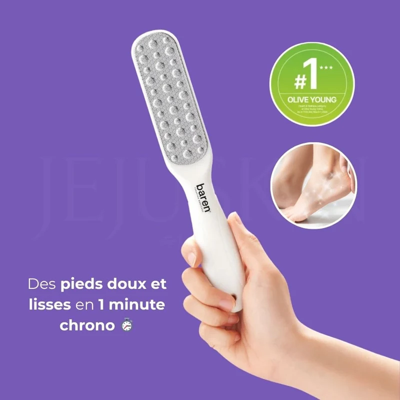 Baren - Kit adoucissant pour les pieds