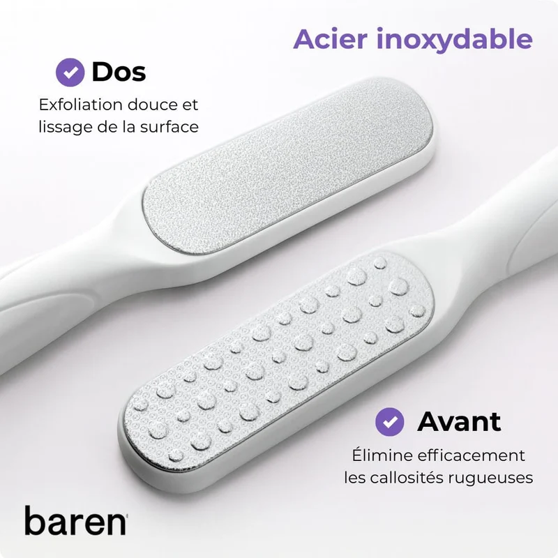Baren - Kit adoucissant pour les pieds
