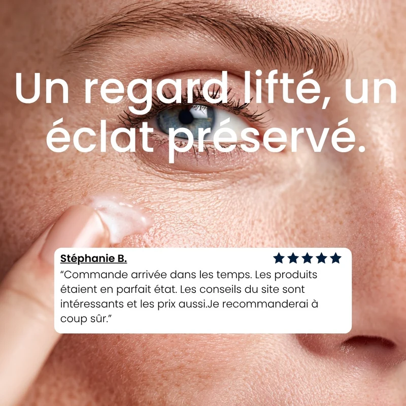 Authentique - Crème liftante Anti-Rides pour les yeux (seule ou avec applicateur) - 20ml