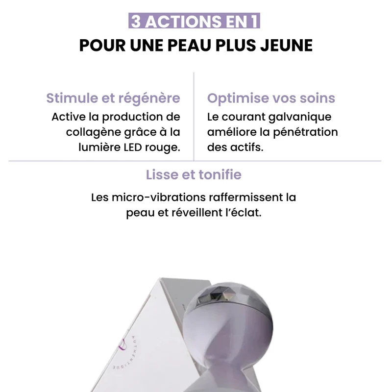 Authentique - Booster anti-âge pour le visage 3-en-1