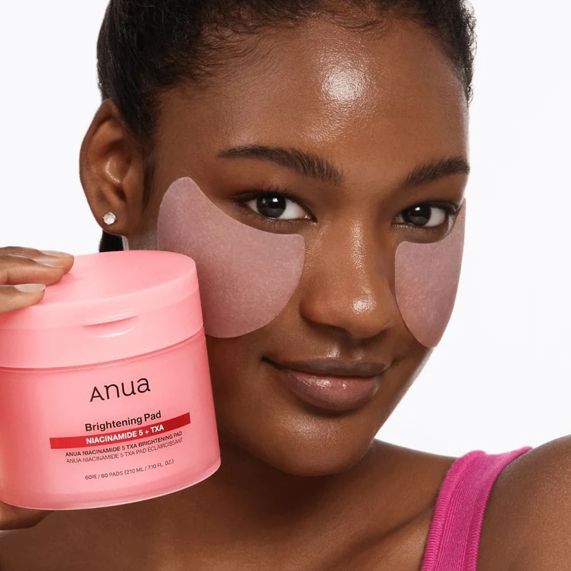 Anua - Pads éclaircissants à la niacinamide 5% et acide tranexamique - 60 pads