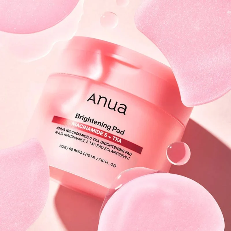 Anua - Pads éclaircissants à la niacinamide 5% et acide tranexamique - 60 pads