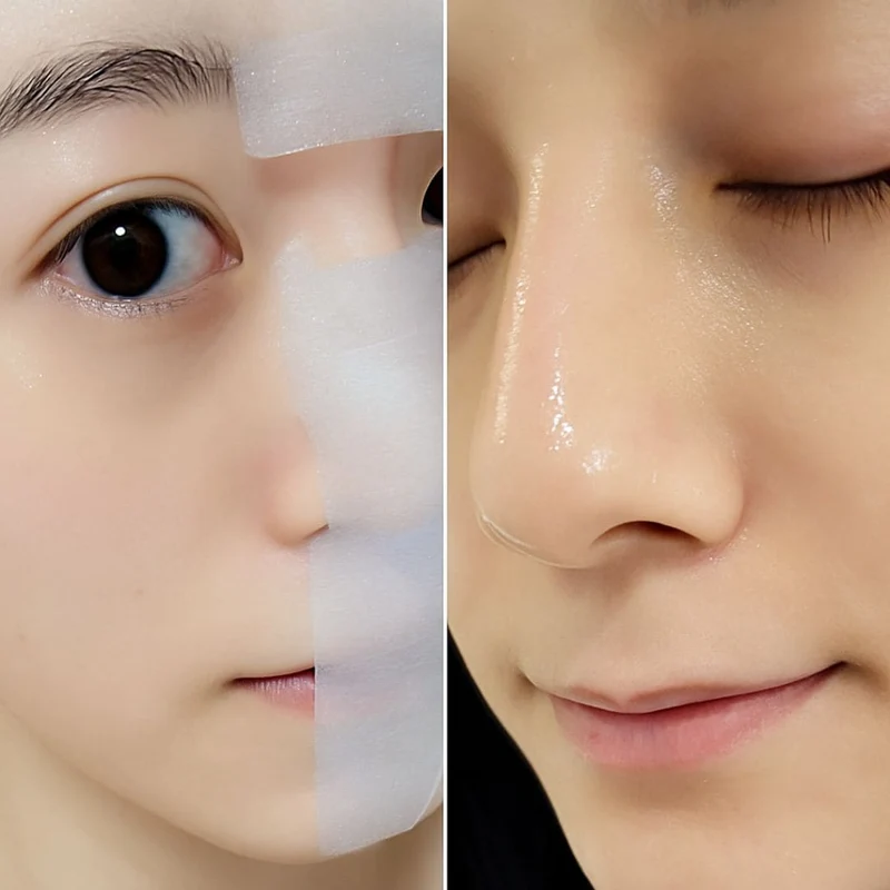 Sungboon Editor - Masque en tissu liftant pour les pores à la tomate verte