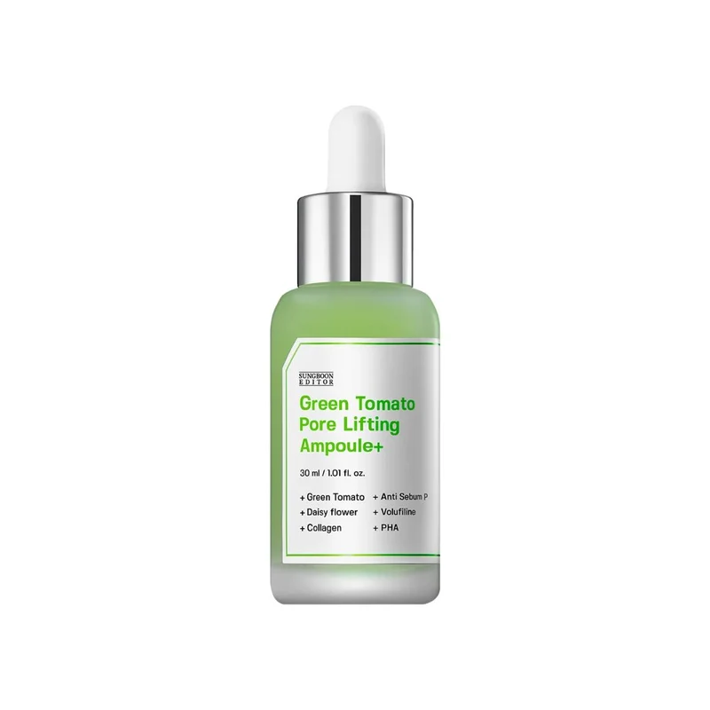 Sungboon Editor - Ampoule raffermissante liftante pour les pores à la tomate verte - 30ml