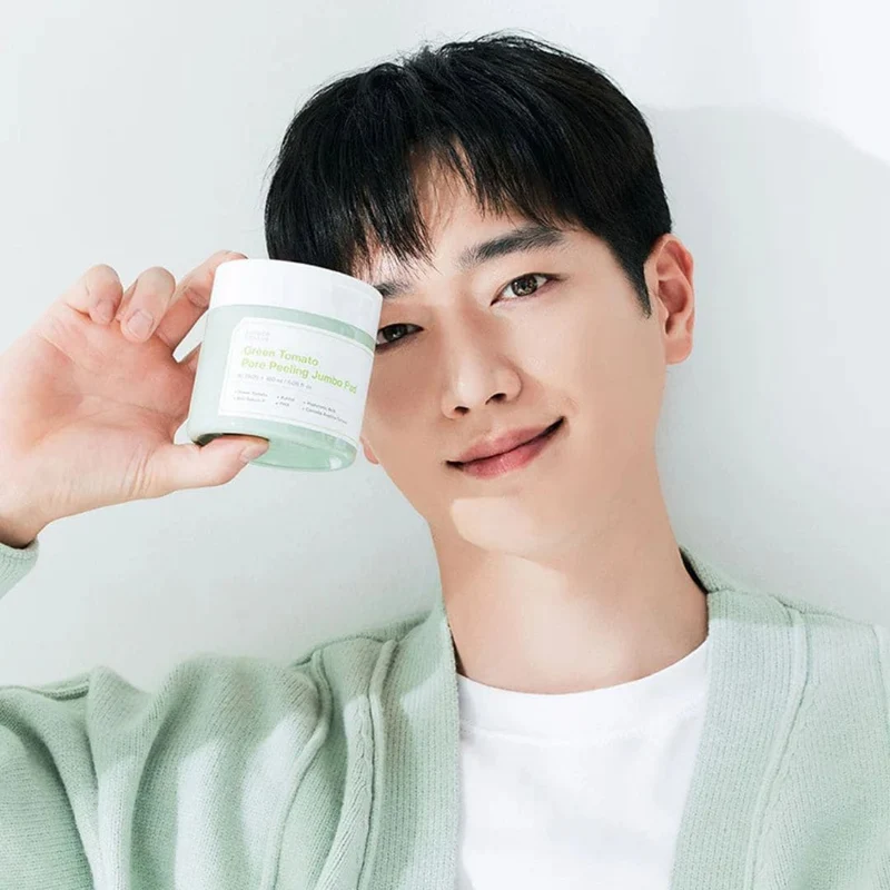 Sungboon Editor - Pads exfoliants Jumbo à la tomate verte - 60 pads