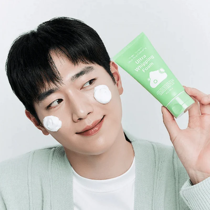 Sungboon Editor - Mousse nettoyante ultra-riche pour les pores à la tomate verte - 120g